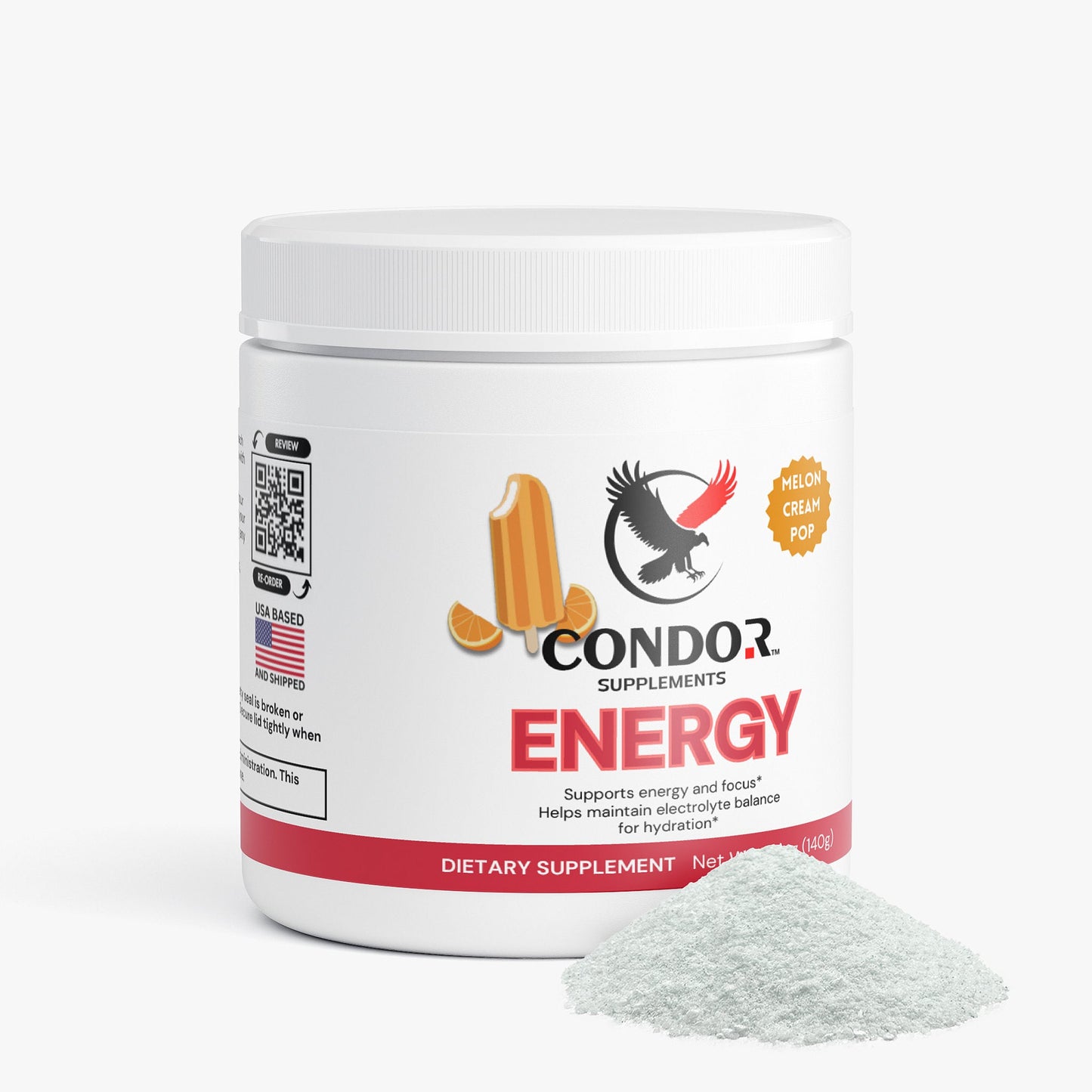 Energy Drink Mix (Melon Creamsicle)