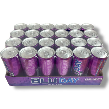 Blu Day Grapes  Energy Drink 24-Pack - Healthy Energy Drinks Wholesale Price