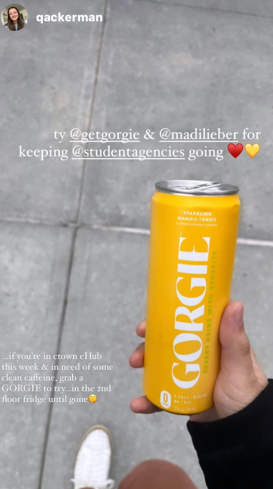 Energy Drink - Sparkling Mango Burst