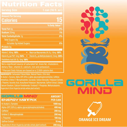 Gorilla Mind Energy Drink