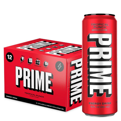Prime Energy Drink -12 Cans case