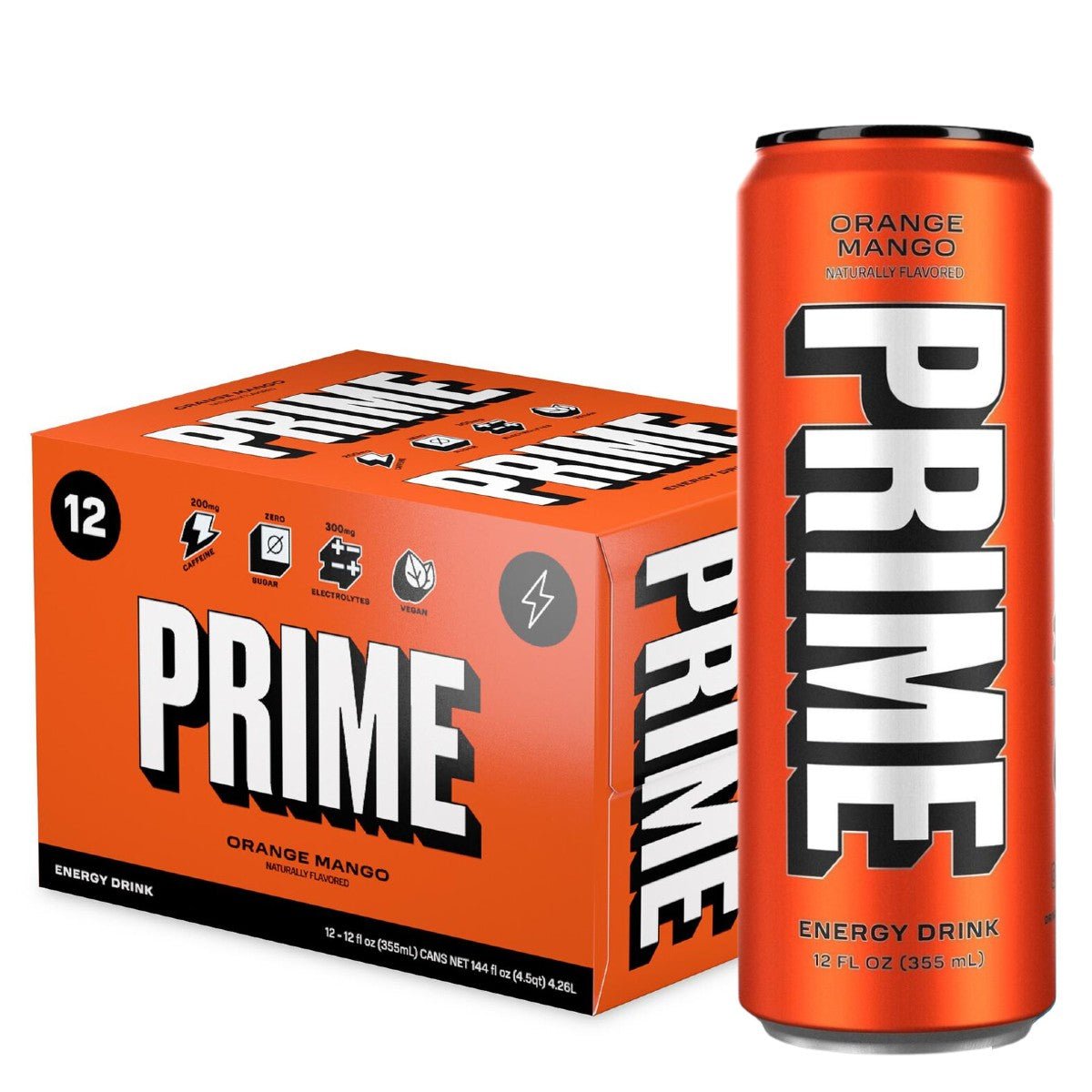 Prime Energy Drink -12 Cans case