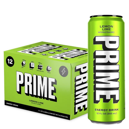 Prime Energy Drink -12 Cans case