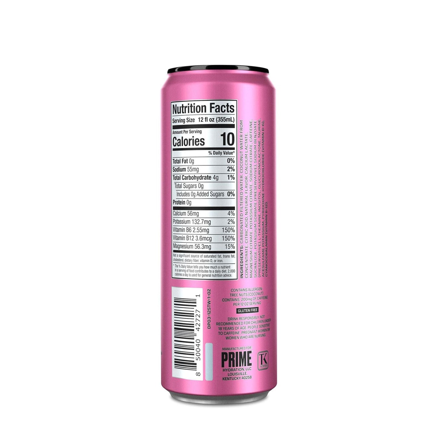 Prime Energy Drink -12 Cans case