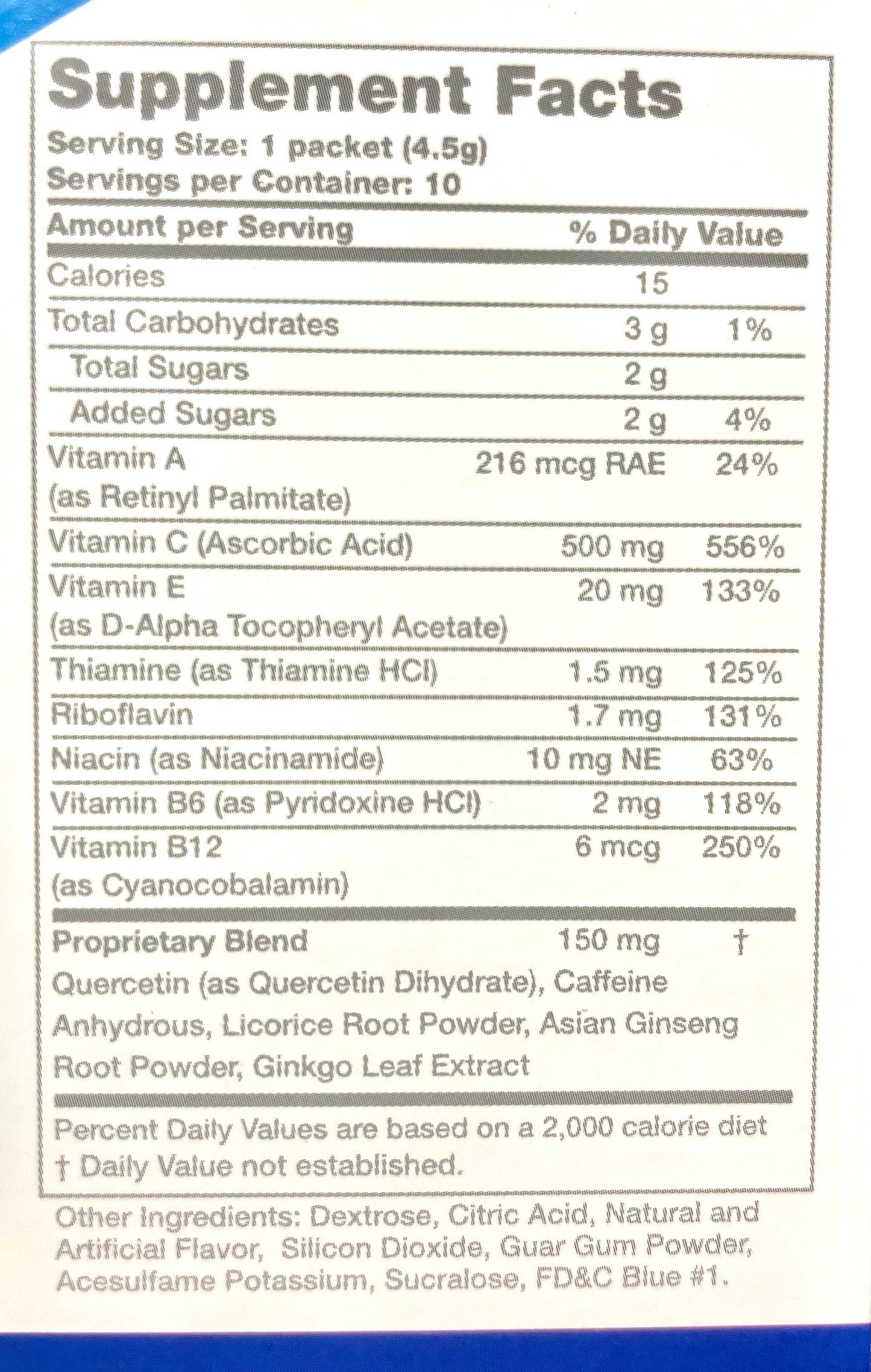 Jump Start Energy Drink Mix