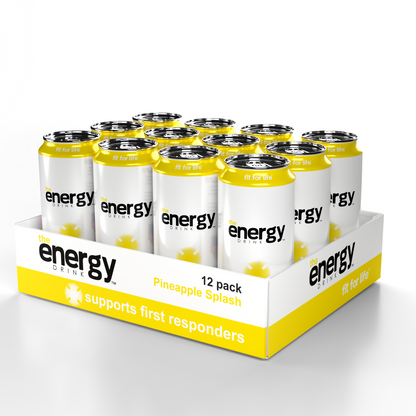 the Energy Drink™ Pineapple Splash 12-Pack (Sold Out, Delivery 2-3 Weeks)
